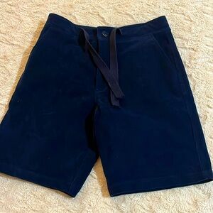 Boy + Girl Navy Blue Corduroy Men’s Shorts Size 7